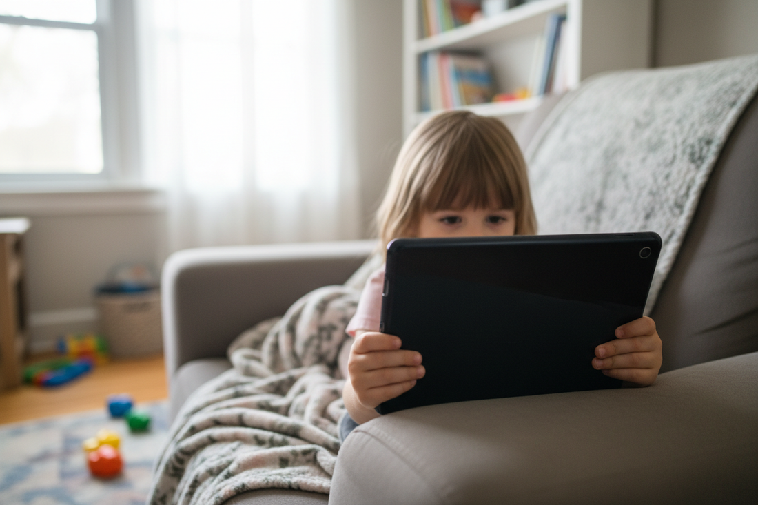 child-should-be-sitting-in-chair-watching-a-tablet